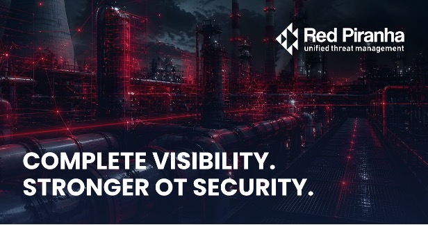 Graphic with text complete visibility stronger OT security